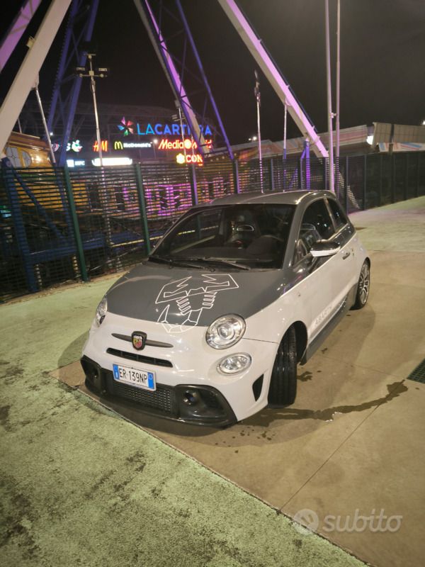 Usata Abarth 595 Turismo 160 CV (117 kW) 2013 Grigio Utilitaria