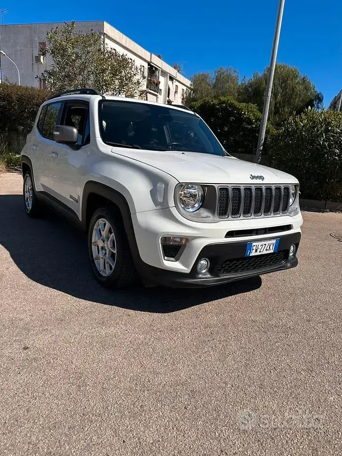 Usata Jeep Renegade Limited 120 CV (88 kW) 2019 Bianco SUV