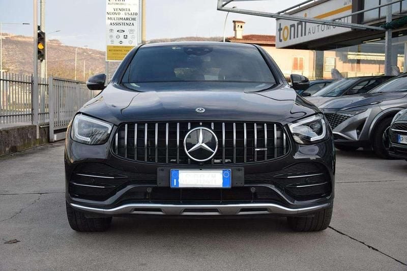 Usata Mercedes GLC43 AMG AMG 390 CV (286 kW) 2020 Grigio grafite metallizzato Coupé