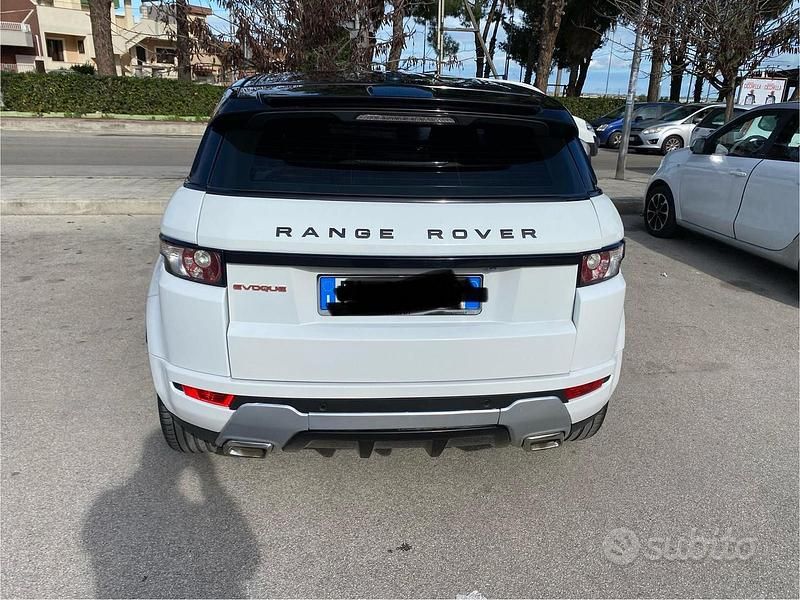 Usata Land Rover Range Rover evoque 2012 Bianco SUV