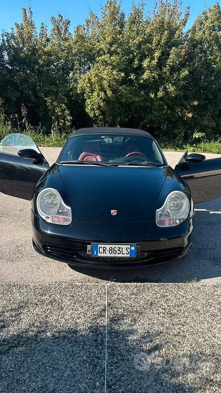Usata Porsche Boxster 228 CV (167 kW) 2005 Nero Cabrio