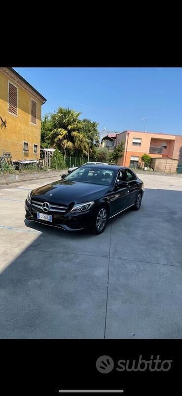 Usata Mercedes C200 136 CV (100 kW) 2016 Nero Berlina
