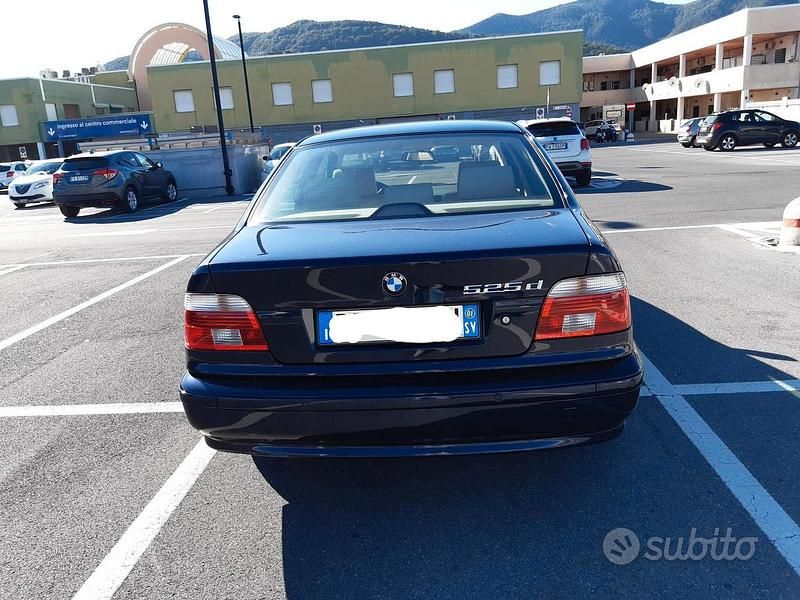 Usata BMW 525 2001 Blu Berlina