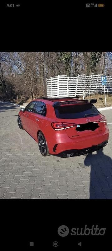 Usata Mercedes A35 AMG AMG 306 CV (225 kW) 2022 Rosso Berlina