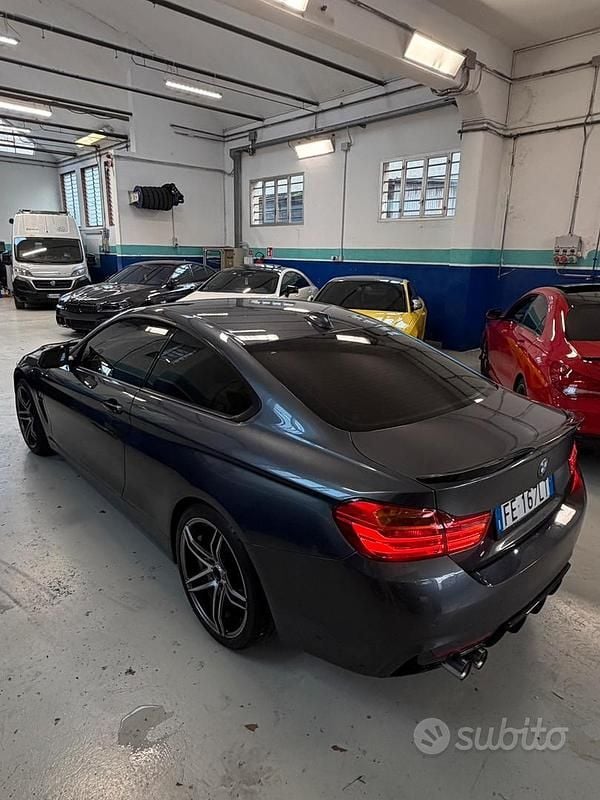 Usata BMW 420 M Sport 184 CV (135 kW) 2015 Grigio Coupé