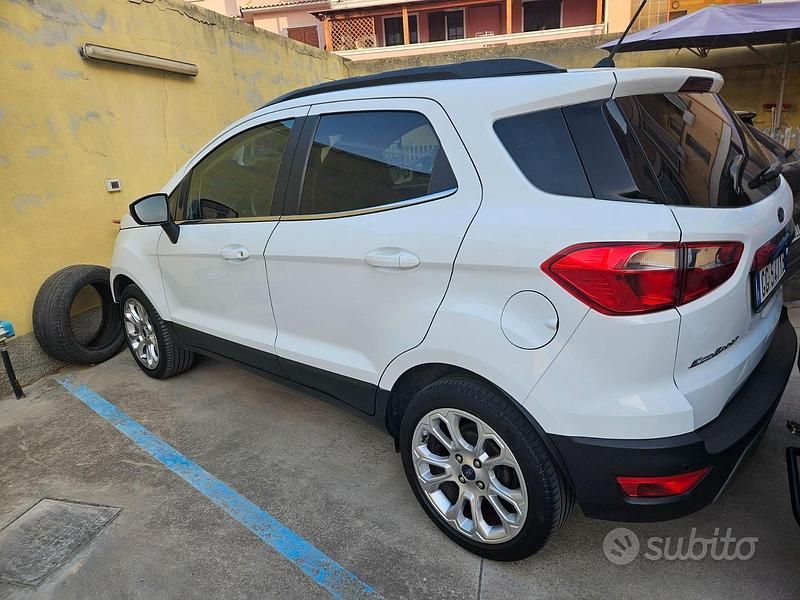 Usata Ford Ecosport Titanium 125 CV (91 kW) 2021 Bianco SUV