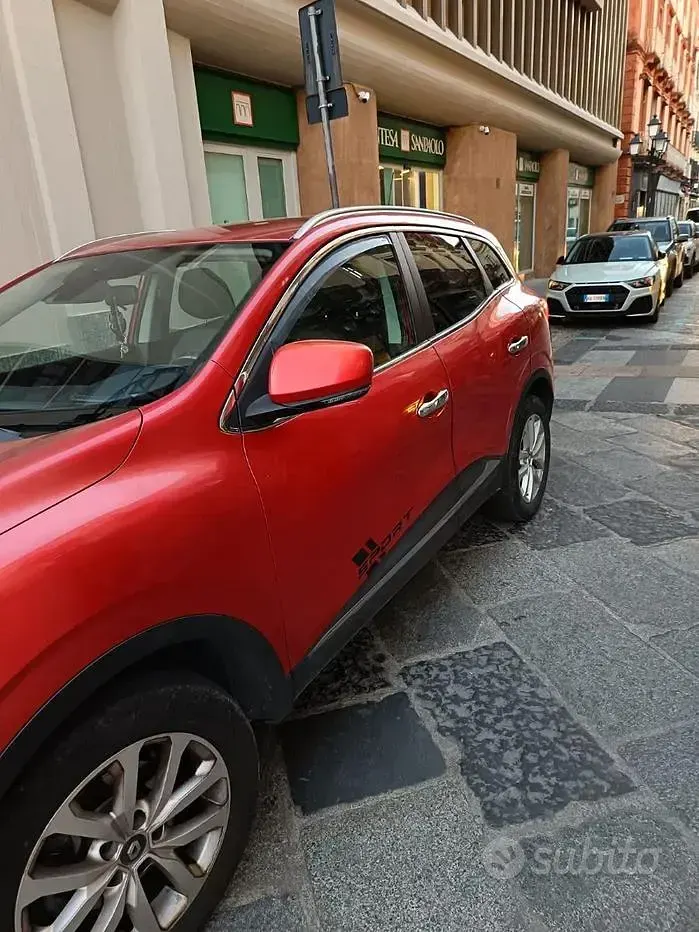 Usata Renault Kadjar 115 CV (84 kW) 2015 Rosso SUV