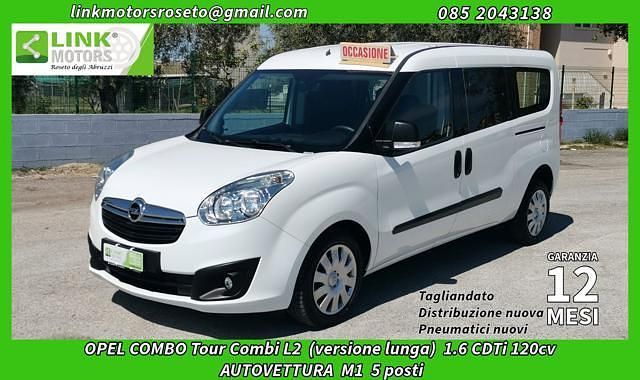 Usata Opel Combo 120 CV (88 kW) 2016 Bianco Monovolume