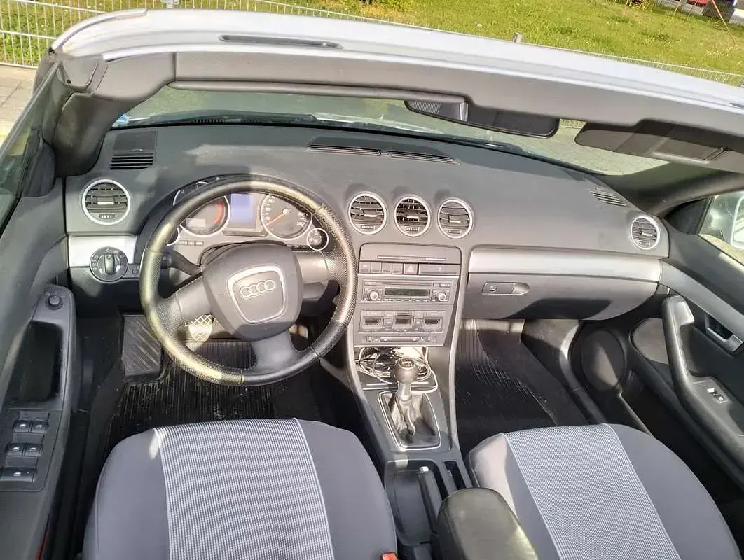 Usata Audi A4 Cabriolet Ambiente 140 CV (102 kW) 2007 Argento Cabrio