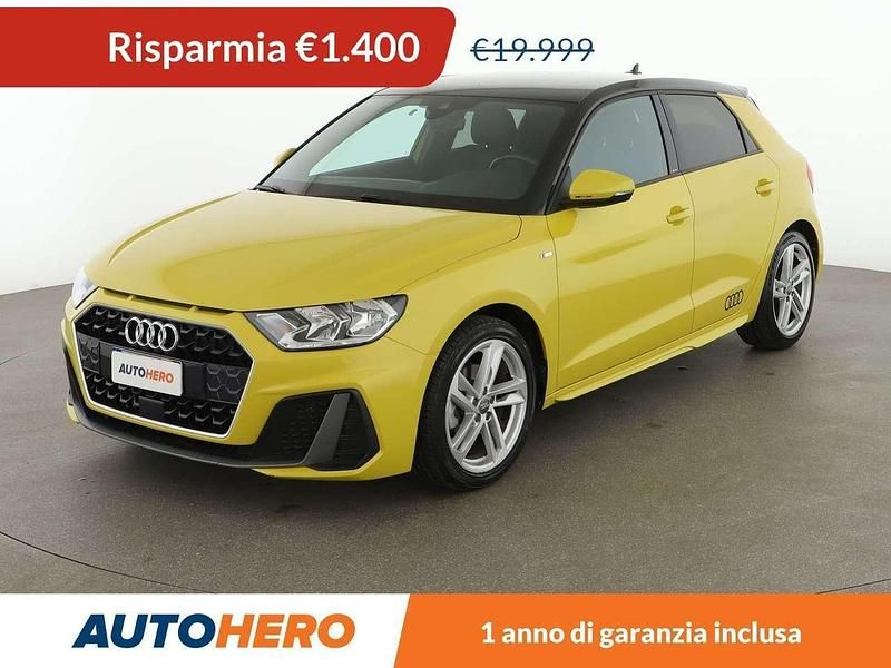 Giallo Usata 2020 Audi A1 Due volumi | 18.599 € (Buon prezzo) - Immagine 1/3