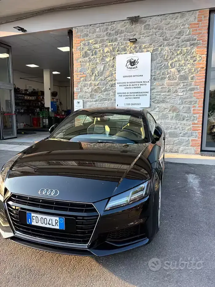 Usata Audi TT S-Line 184 CV (135 kW) 2015 Nero Coupé