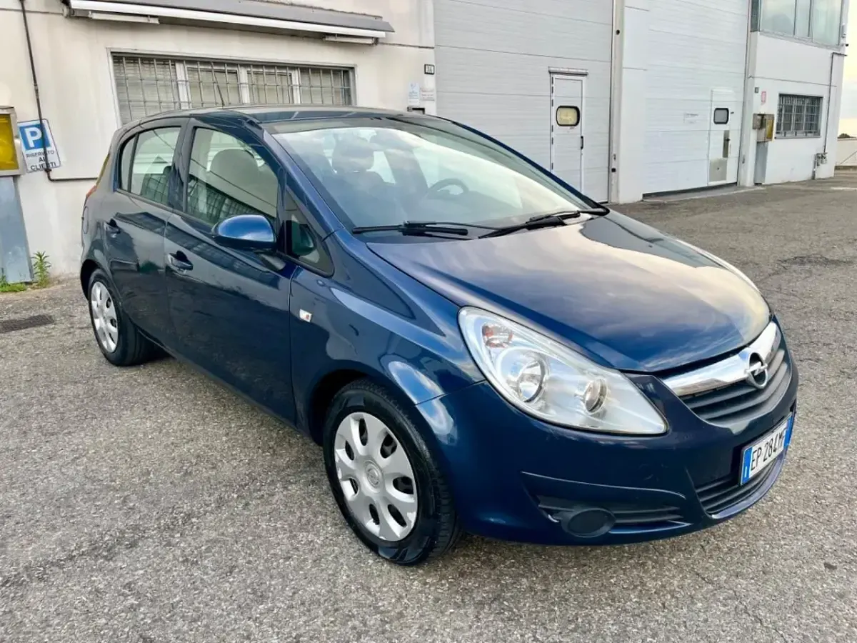 Usata Opel Corsa Sport 75 CV (55 kW) 2012 Blu Utilitaria