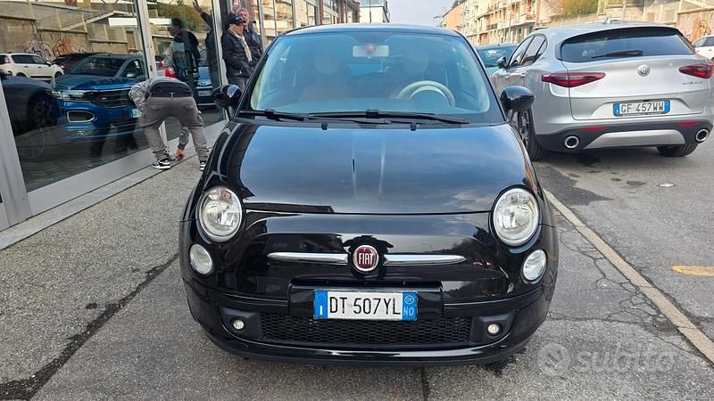 Usata Fiat 500 Sport 75 CV (55 kW) 2009 Nero Cabrio