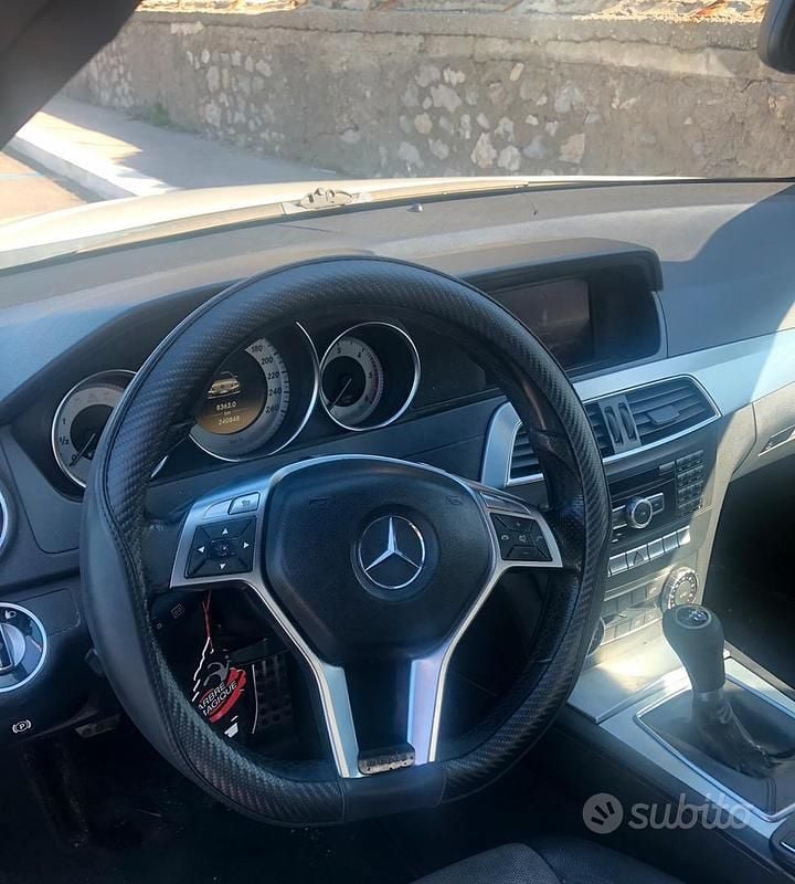 Usata Mercedes C250 2012 Bianco Coupé