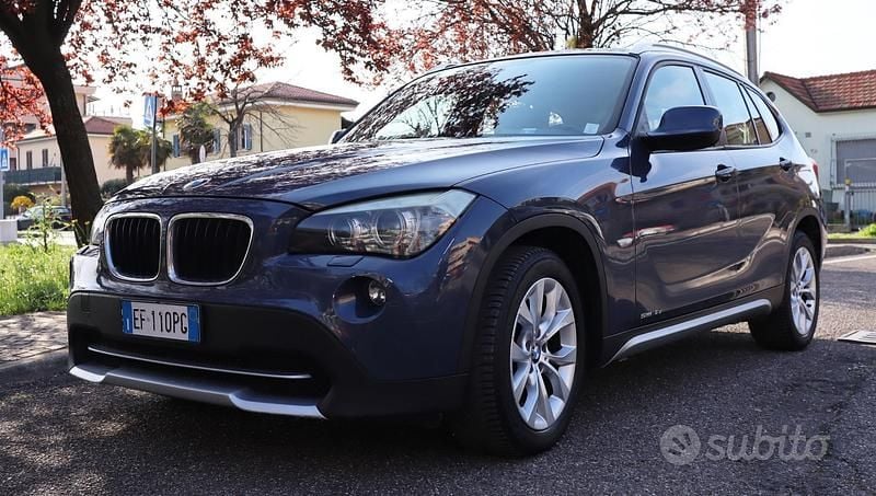 Usata BMW X1 Efficient Dynamics 2010 Blu SUV