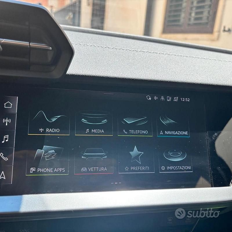Usata Audi A3 S-Line 150 CV (110 kW) 2020 Blu Berlina