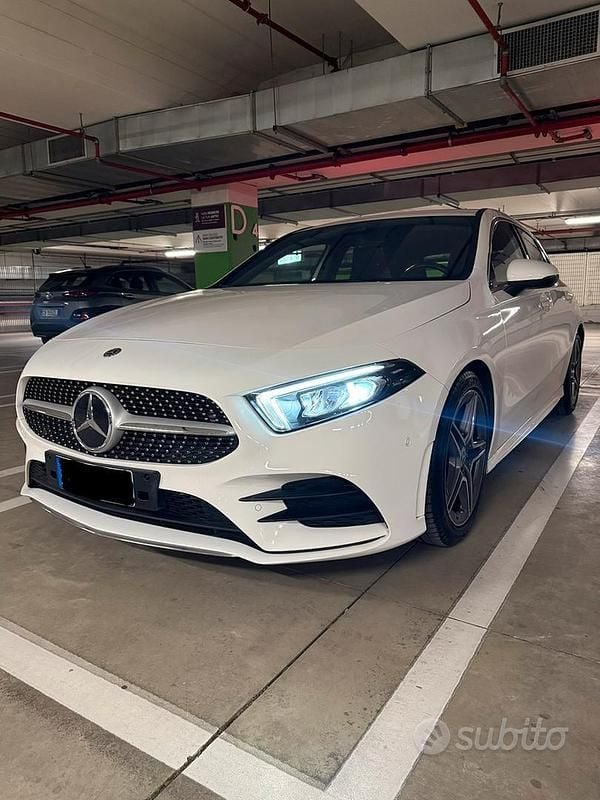 Usata Mercedes A200 Premium 163 CV (119 kW) 2019 Bianco Berlina