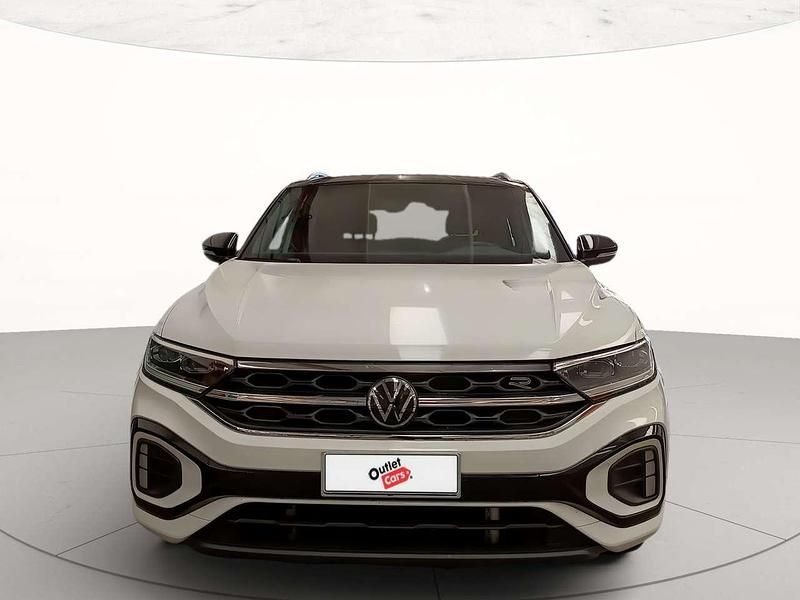 Usata VW T-Roc R-line 150 CV (110 kW) 2023 Pure white nero SUV