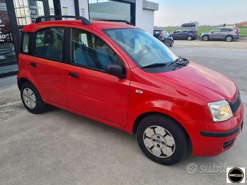 Usata Fiat Panda Active 54 CV (39 kW) 2005 Rosso Utilitaria