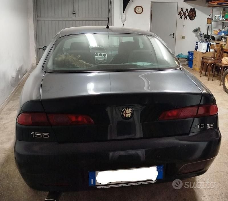 Usata Alfa Romeo 156 150 CV (110 kW) 2002 Blu Berlina