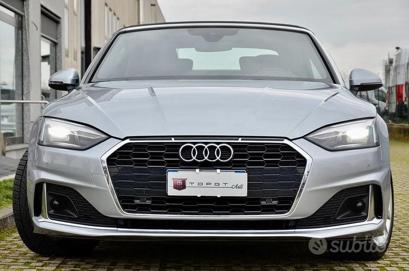 Usata Audi A5 Advanced Plus 190 CV (139 kW) 2020 Grigio Coupé