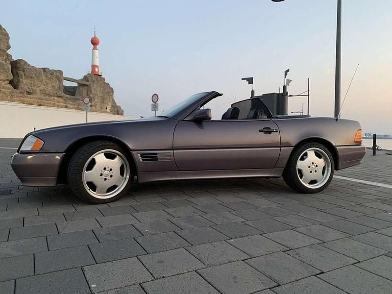Usata Mercedes SL500 320 CV (235 kW) 1993 Grigio Cabrio