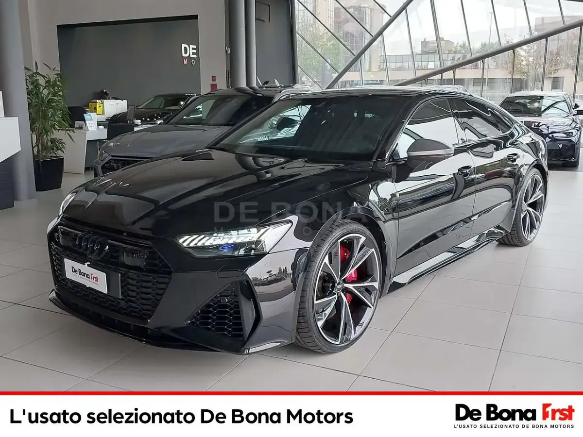Usata Audi RS7 Sportback 600 CV (441 kW) 2023 Nero mythos Utilitaria