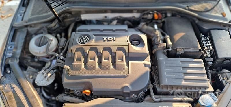 Usata VW Golf VII 110 CV (80 kW) 2013 Blu Berlina