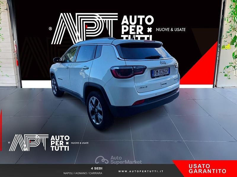 Usata Jeep Compass Limited 140 CV (102 kW) 2017 Bianco SUV