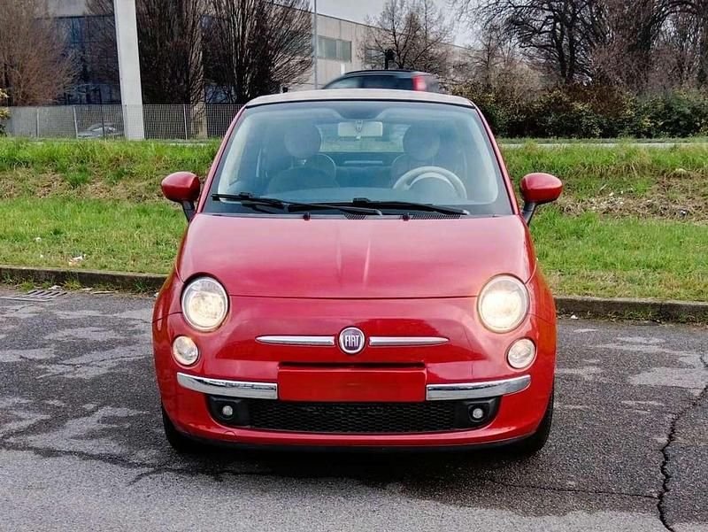 Usata Fiat 500C Lounge 101 CV (74 kW) 2009 Rosso Cabrio