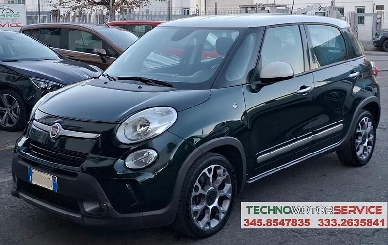 Usata Fiat 500L Trekking 120 CV (88 kW) 2017 Verde Monovolume
