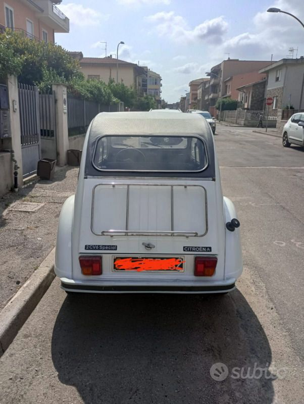 Usata Citroën 2CV 29 CV (21 kW) 1984 Bianco Berlina