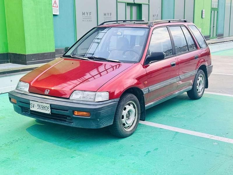 Usata Honda Civic 116 CV (85 kW) 1990 Rosso Station wagon