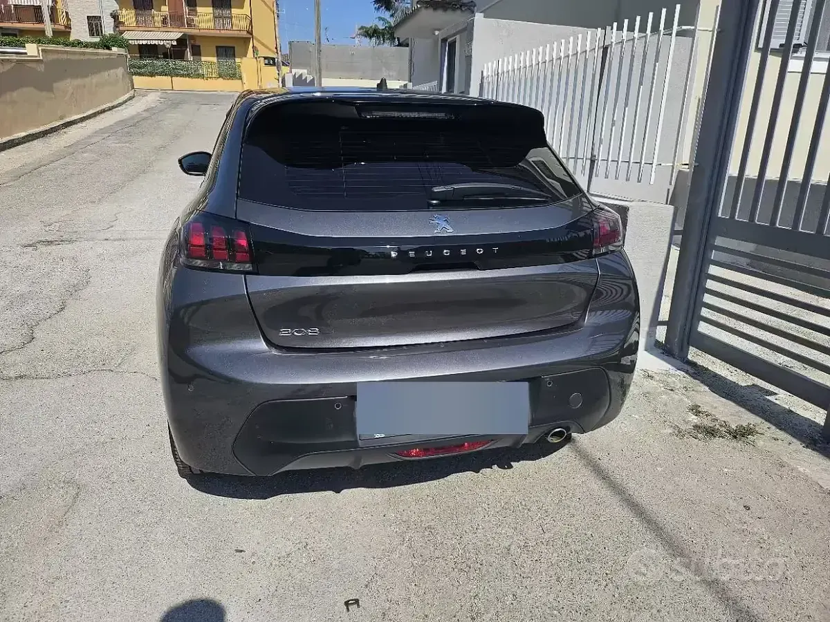 Usata Peugeot 208 S 101 CV (74 kW) 2020 Grigio Utilitaria