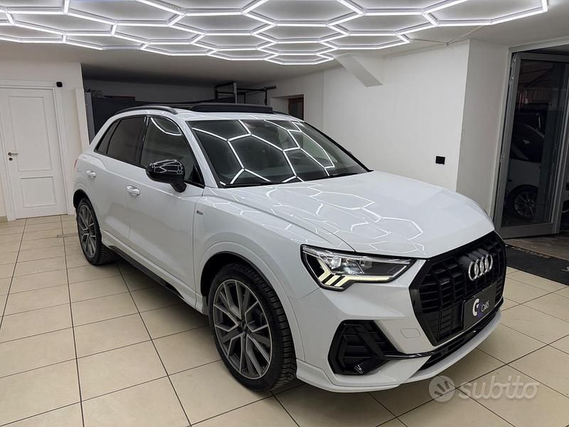 Usata Audi Q3 S-Line 190 CV (139 kW) 2020 Bianco SUV