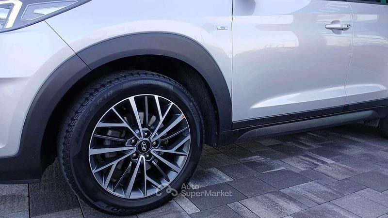 Usata Hyundai Tucson N Line 136 CV (100 kW) 2021 Argento SUV