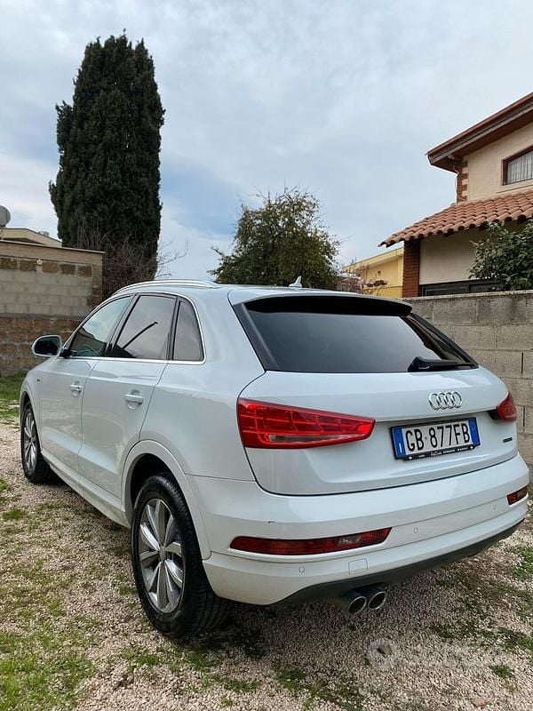 Usata Audi Q3 S-Line 150 CV (110 kW) 2018 Bianco SUV