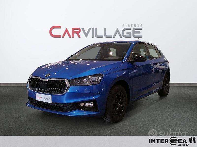 Nuova Skoda Fabia 80 CV (58 kW) 2025 Blu Berlina
