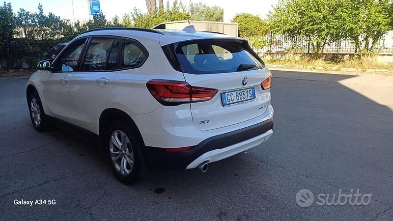 Usata BMW X1 Advantage 125 CV (91 kW) 2020 Bianco SUV