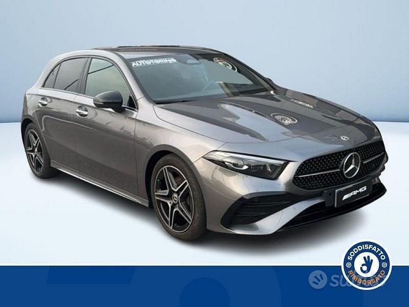 Usata Mercedes A180 AMG 115 CV (84 kW) 2024 Grigio Berlina