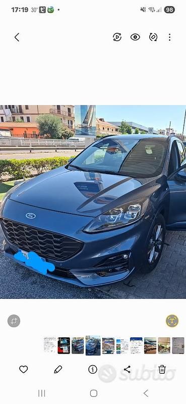 Usado Ford Kuga ST-Line X 150 CV (110 kW) 2021 Azul SUV