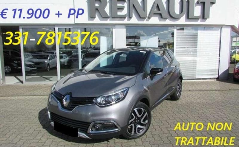 Usata Renault Captur Iconic 90 CV (66 kW) 2017 Grigio SUV