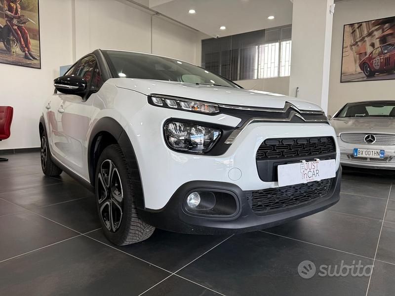 Usata Citroën C3 Shine 102 CV (75 kW) 2022 Bianco Utilitaria