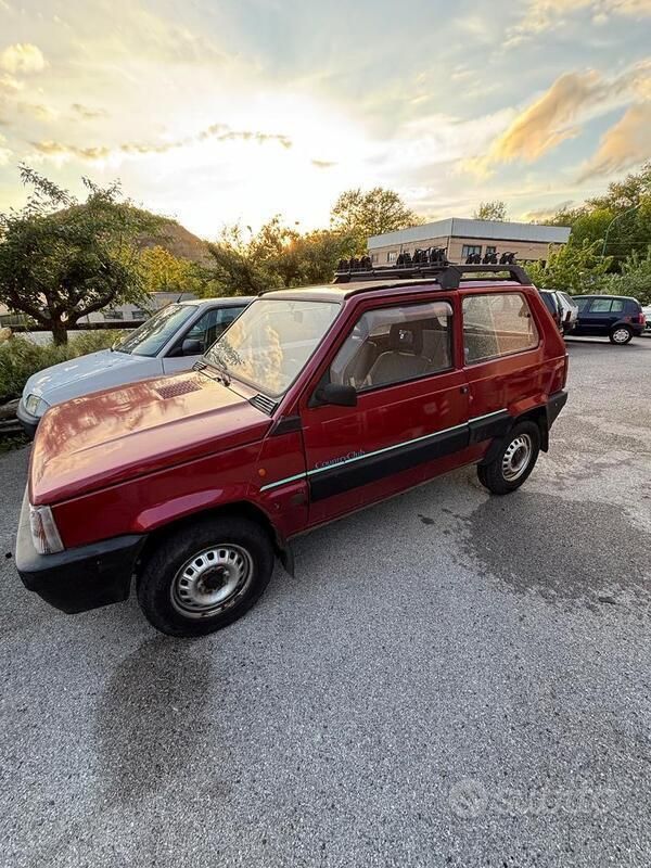 Usata Fiat Panda 1994 Rosso Utilitaria