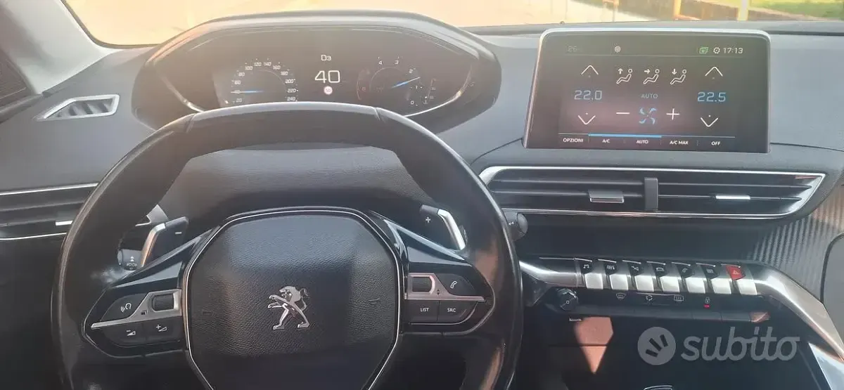 Usata Peugeot 3008 S 120 CV (88 kW) 2017 Verde SUV