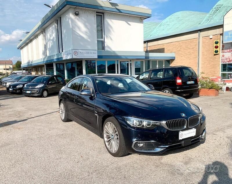 Blu/azzurro Usata 2017 BMW 420 Gran Coupé Luxury Line Coupé | 16.700 € (Buon prezzo) - Immagine 1/4