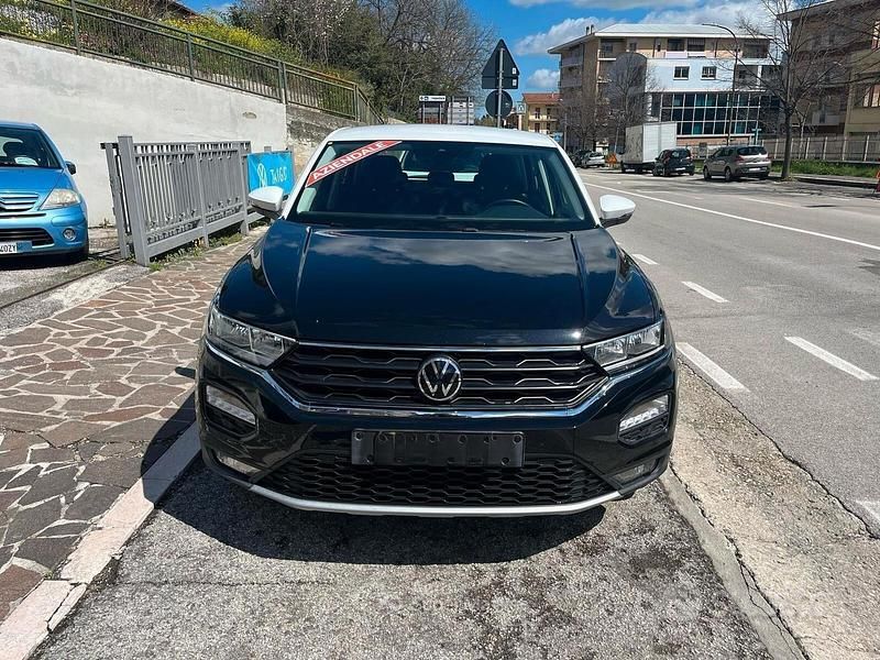 Usata VW T-Roc Style 110 CV (80 kW) 2021 Nero SUV