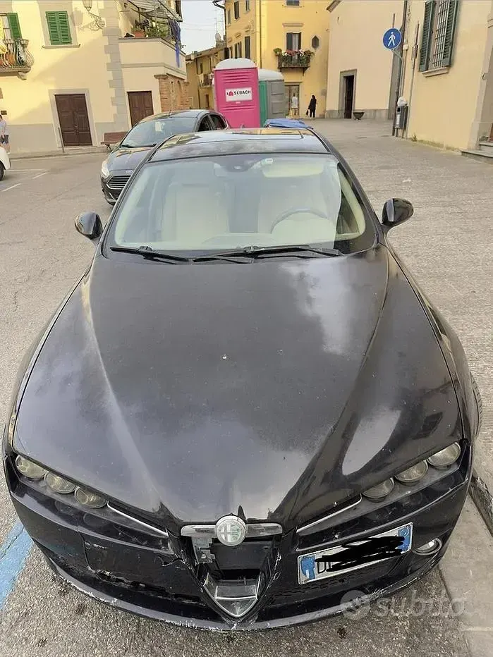 Usata Alfa Romeo 159 120 CV (88 kW) 2007 Nero Berlina