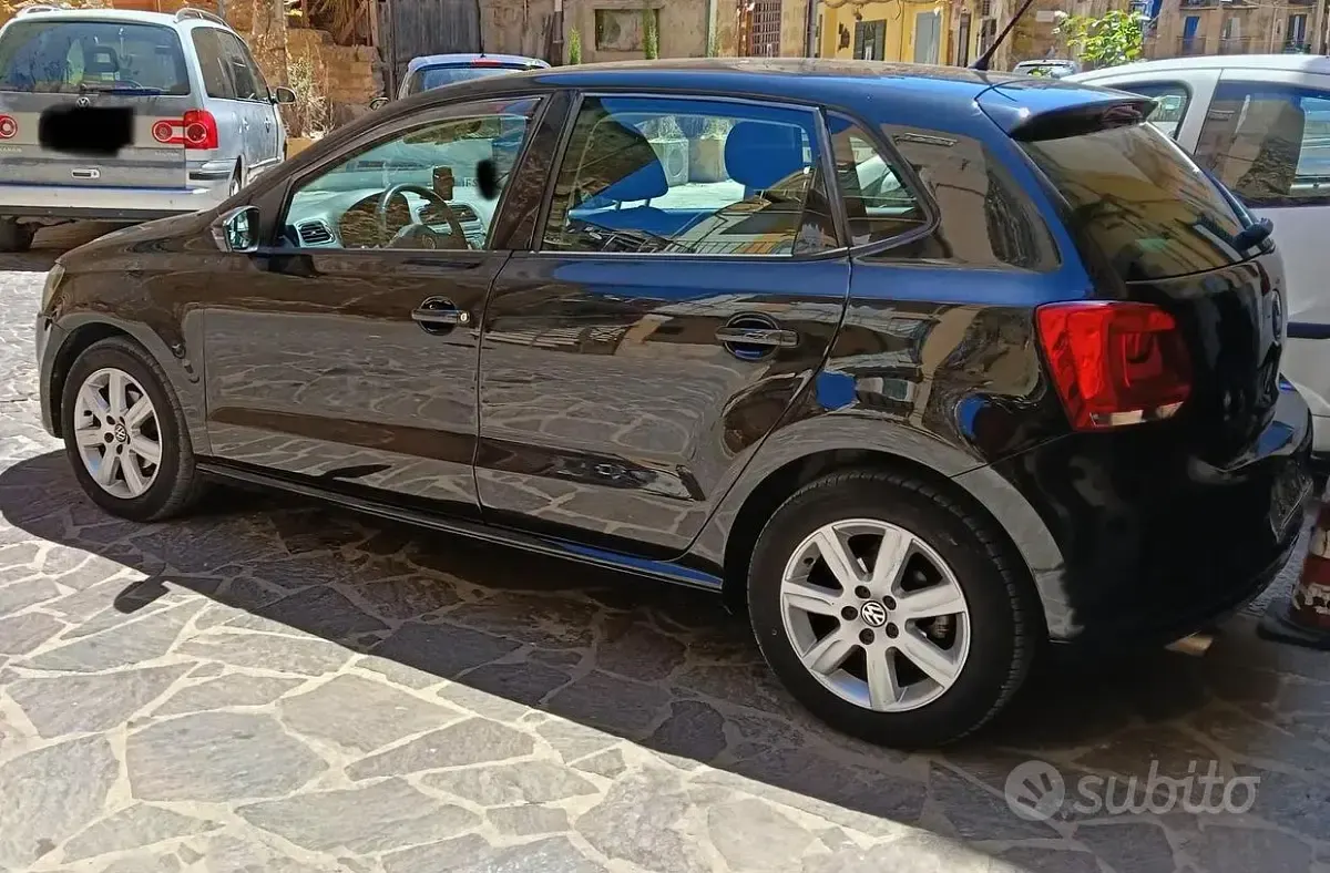 Usata VW Polo 90 CV (66 kW) 2010 Nero Utilitaria