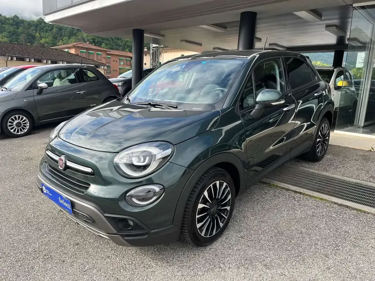 Usata Fiat 500X Cross 120 CV (88 kW) 2018 Verde SUV